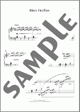 More Fireflies(Carolyn Miller) 楽譜 ピアノ（ソロ） ダウンロード