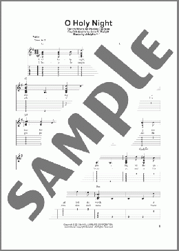 O Holy Night(Adolphe Adam) 楽譜 ギター（その他） ダウンロード