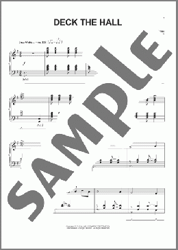 Deck The Hall(John Leavitt) 楽譜 ピアノ（ソロ） ダウンロード