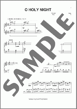 O Holy Night(John Leavitt) 楽譜 ピアノ（ソロ） ダウンロード