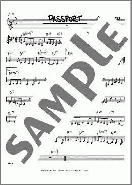 Passport(Charlie Parker) 楽譜 その他 ダウンロード