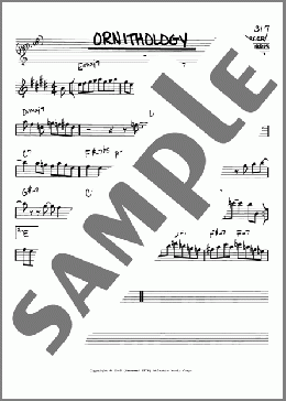 Ornithology(Charlie Parker) 楽譜 その他 ダウンロード