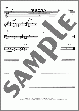 Buzzy(Charlie Parker) 楽譜 その他 ダウンロード