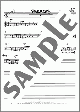 Perhaps(Charlie Parker) 楽譜 その他 ダウンロード