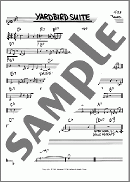 Yardbird Suite(Charlie Parker) 楽譜 その他 ダウンロード