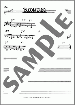 Bloomdido(Charlie Parker) 楽譜 その他 ダウンロード
