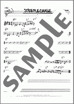 Steeplechase(Charlie Parker) 楽譜 その他 ダウンロード