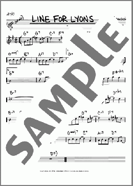 Line For Lyons(Gerry Mulligan) 楽譜 その他 ダウンロード