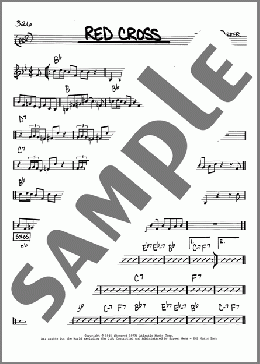 Red Cross(Charlie Parker) 楽譜 その他 ダウンロード
