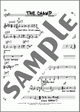 The Champ(Dizzy Gillespie) 楽譜 その他 ダウンロード
