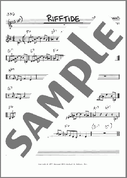 Rifftide(Coleman Hawkins) 楽譜 その他 ダウンロード