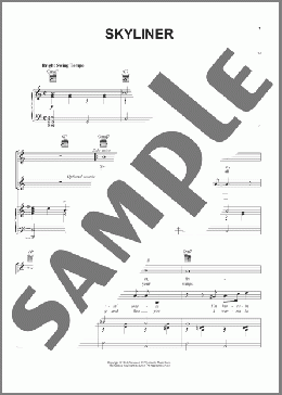 Skyliner(Charlie Barnet) 楽譜 ピアノ & ボーカル & ギター ダウンロード