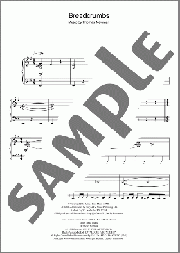 Breadcrumbs(Thomas Newman) 楽譜 ピアノ（ソロ） ダウンロード