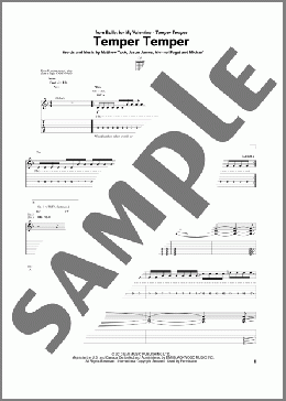 Temper Temper(Bullet For My Valentine) 楽譜 ギター（ソロ） ダウンロード