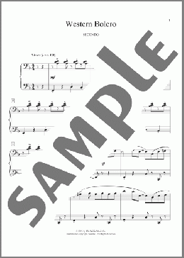 Western Bolero(David Karp) 楽譜 ピアノ（連弾） ダウンロード