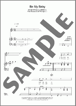 Be My Baby(Michael Buble) 楽譜 その他 ダウンロード