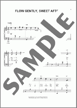 Flow Gently, Sweet Afton (arr. Gary Meisner)(Robert Burns) 楽譜 その他 ダウンロード