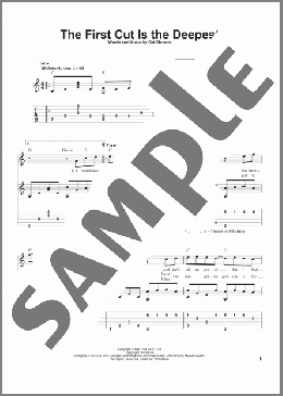 The First Cut Is The Deepest(Cat Stevens/Rod Stewart/Sheryl Crow) 楽譜 ギター（その他） ダウンロード