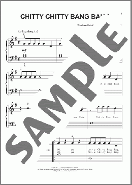 Chitty Chitty Bang Bang(Paul Mauriat) 楽譜 ピアノ（ソロ） ダウンロード
