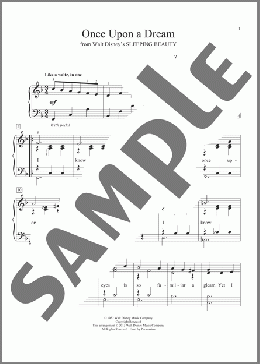 Once Upon A Dream (arr. Carolyn Miller)(Sammy Fain/Jack Lawrence) 楽譜 ピアノ（ソロ） ダウンロード