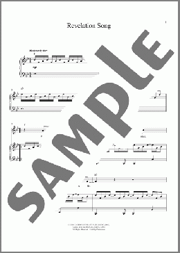 Revelation Song(Jennie Lee Riddle) 楽譜 ピアノ & ボーカル ダウンロード