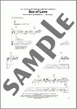 Sea Of Love(Honeydrippers/Phil Phillips with The Twilights/John Fahey) 楽譜 ギター（その他） ダウンロード
