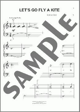 Let's Go Fly A Kite (from Mary Poppins)(Robert B. Sherman/Richard M. Sherman/Mary Poppins (Movie)) 楽譜 ピアノ（ソロ） ダウンロード