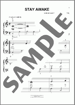 Stay Awake(Robert B. Sherman/Richard M. Sherman/Mary Poppins (Movie)) 楽譜 ピアノ（ソロ） ダウンロード