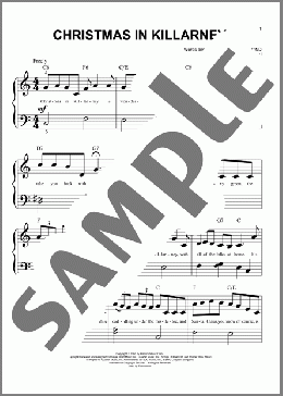 Christmas In Killarney(Frank Weldon) 楽譜 ピアノ（ソロ） ダウンロード