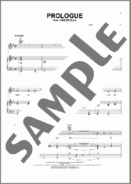 Prologue(Richard Rodgers/Oscar Hammerstein II/Rodgers & Hammerstein/Cinderella (Broadway)) 楽譜 ピアノ & ボーカル & ギター ダウンロード