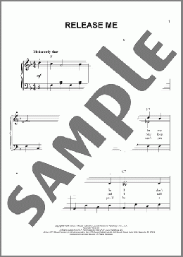 Release Me(Ray Price/Elvis Presley/Engelbert Humperdinck) 楽譜 その他 ダウンロード