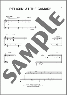 Relaxin' At The Camarillo (arr. Brent Edstrom)(Charlie Parker) 楽譜 ピアノ（ソロ） ダウンロード
