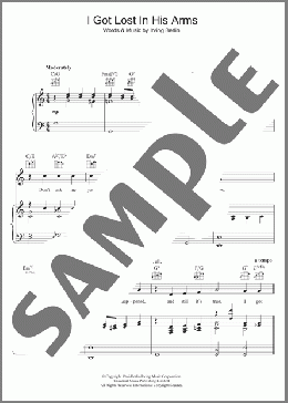 I Got Lost In His Arms(Irving Berlin) 楽譜 その他 ダウンロード