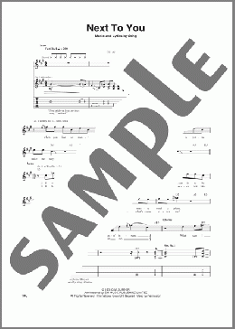 Next To You(The Police) 楽譜 ギター（ソロ） ダウンロード