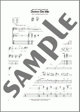 Down On Me(Janis Joplin) 楽譜 ギター（ソロ） ダウンロード