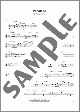 Penelope(Wayne Shorter) 楽譜 テナーサックス（ソロ） ダウンロード