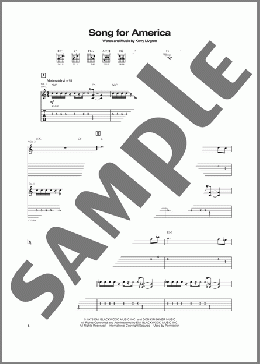 Song For America(Kansas) 楽譜 ギター（ソロ） ダウンロード