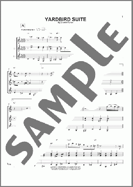 Yardbird Suite(Charlie Parker) 楽譜 ギターアンサンブル ダウンロード