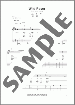 Wild Rover(Traditional Irish Folk Song) 楽譜 その他 ダウンロード