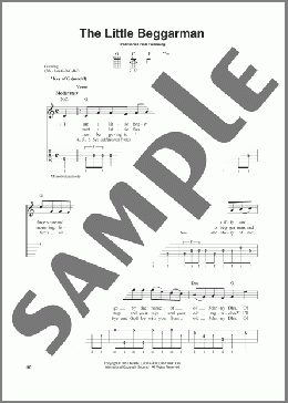 The Little Beggarman(Traditional Irish Folk Song) 楽譜 その他 ダウンロード