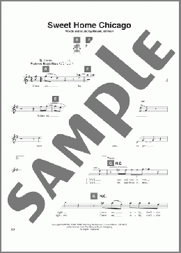 Sweet Home Chicago(The Blues Brothers) 楽譜 その他 ダウンロード