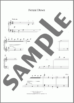 Forest Dawn(John Thompson) 楽譜 ピアノ（ソロ） ダウンロード