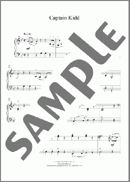 Captain Kidd(John Thompson) 楽譜 ピアノ（ソロ） ダウンロード