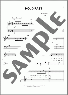 Hold Fast(MercyMe) 楽譜 ピアノ（ソロ） ダウンロード