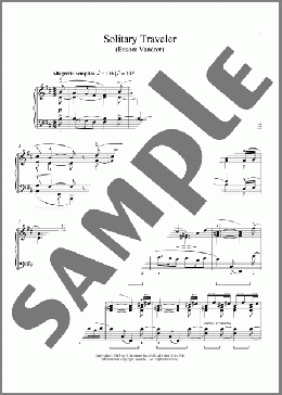Solitary Traveler (Ensom Vandrer), Op. 43, No. 2(Edvard Grieg/Edward Grieg) 楽譜 ピアノ（ソロ） ダウンロード