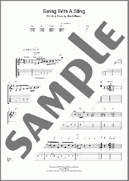 Swing With A Sting(Brent Mason) 楽譜 ギター（ソロ） ダウンロード