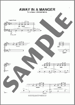 Away In A Manger(William J. Kirkpatrick) 楽譜 ピアノ（ソロ） ダウンロード