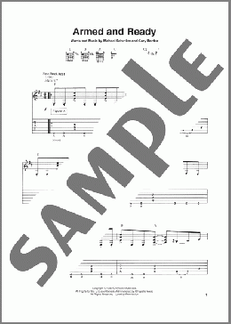 Armed And Ready(Michael Schenker) 楽譜 ギター（ソロ） ダウンロード