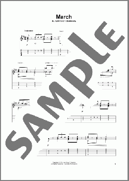 March(Pyotr Il'yich Tchaikovsky) 楽譜 ギター（その他） ダウンロード