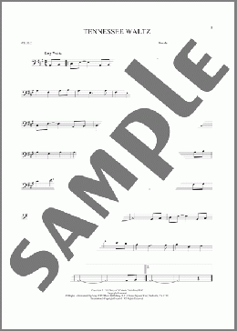Tennessee Waltz(Patti Page/Pee Wee King/Patty Page) 楽譜 チェロ ダウンロード